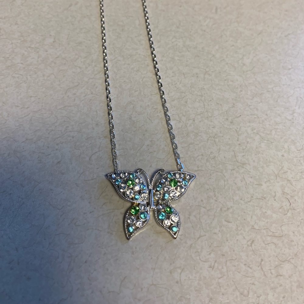 Butterfly Clasp Necklace